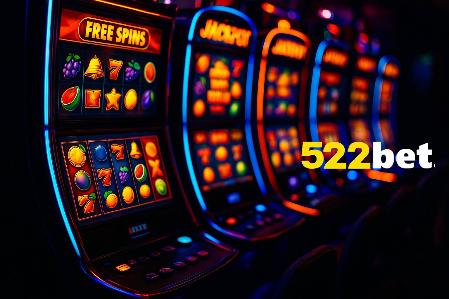 Diversos jogos de caça-níqueis